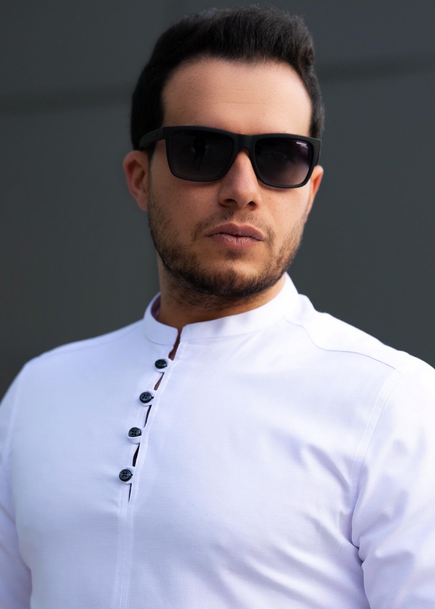 Koszule slim ELASTAN gładkie M-3XL