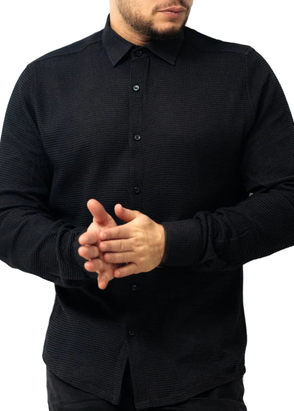 Koszule slim ELASTAN gładkie M-XXL