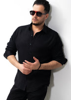 Koszule slim ELASTAN gładkie M-XXL