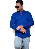 Koszule slim ELASTAN gładkie M-3XL