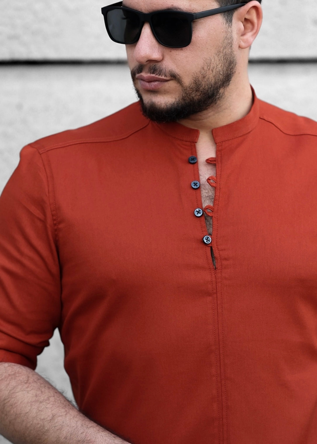 Koszule slim ELASTAN gładkie M-3XL