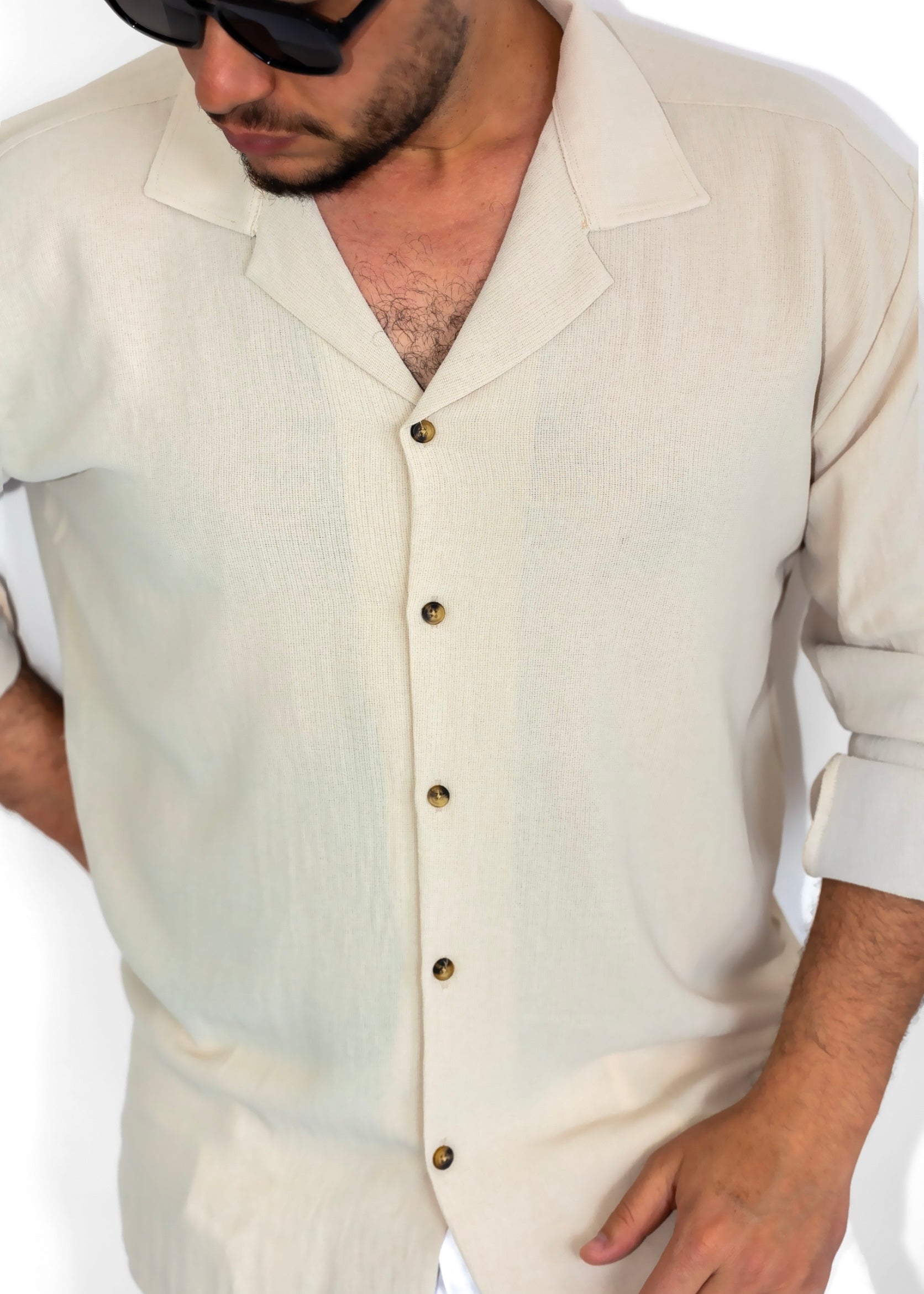 Koszule slim oer size ELASTAN gładkie M-2XL