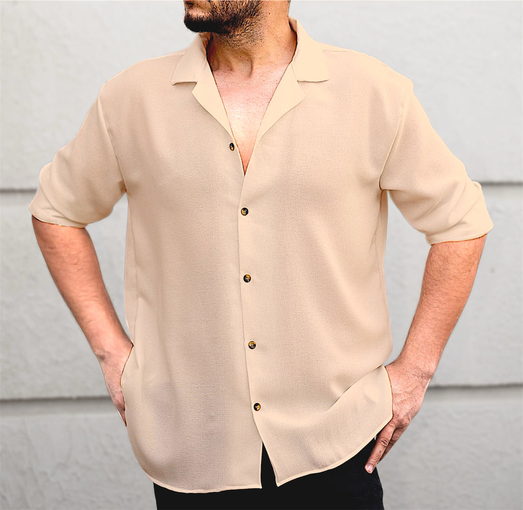 Koszule slim oer size ELASTAN gładkie M-2XL
