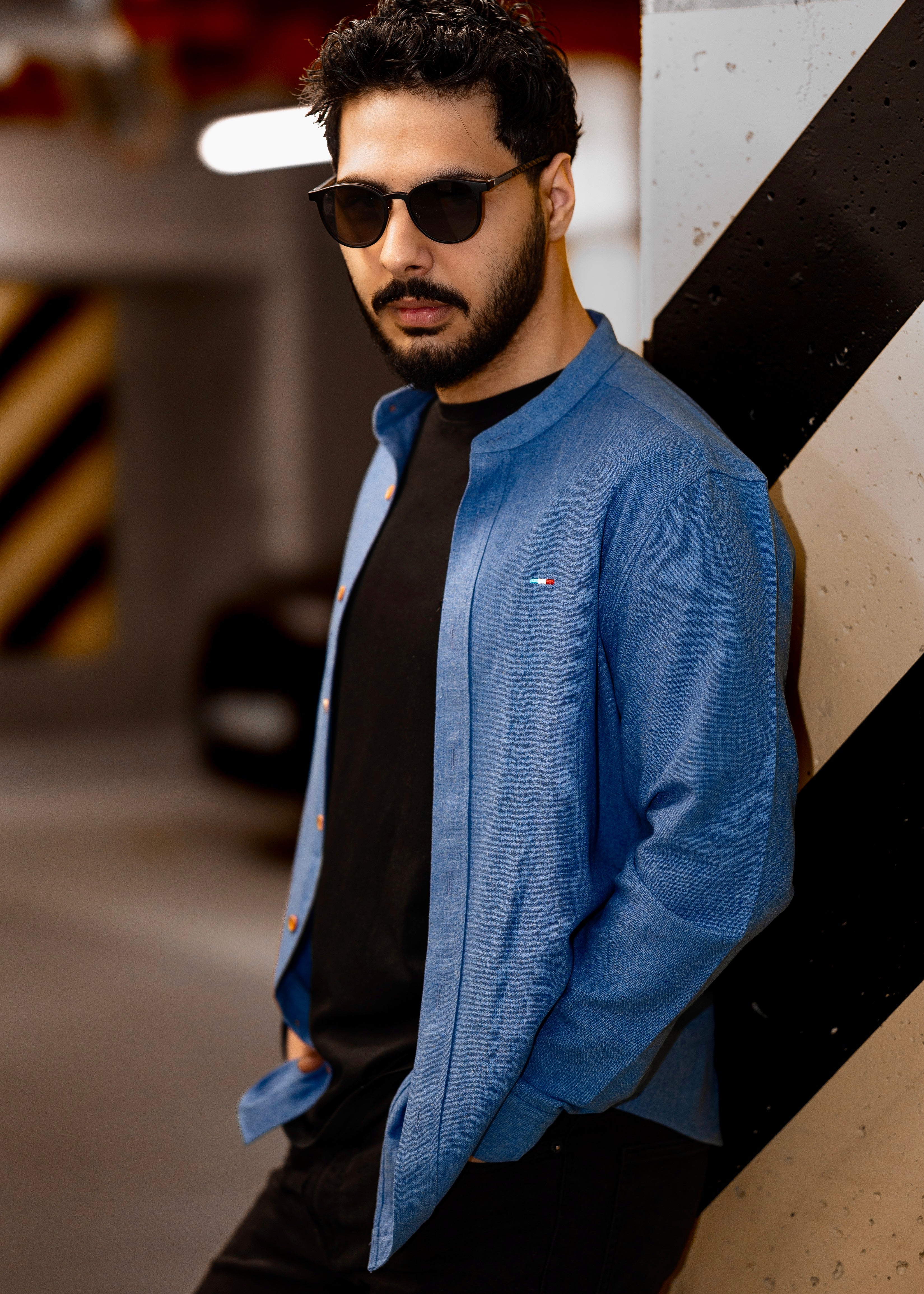 Koszule slim ELASTAN gładkie M-XXL