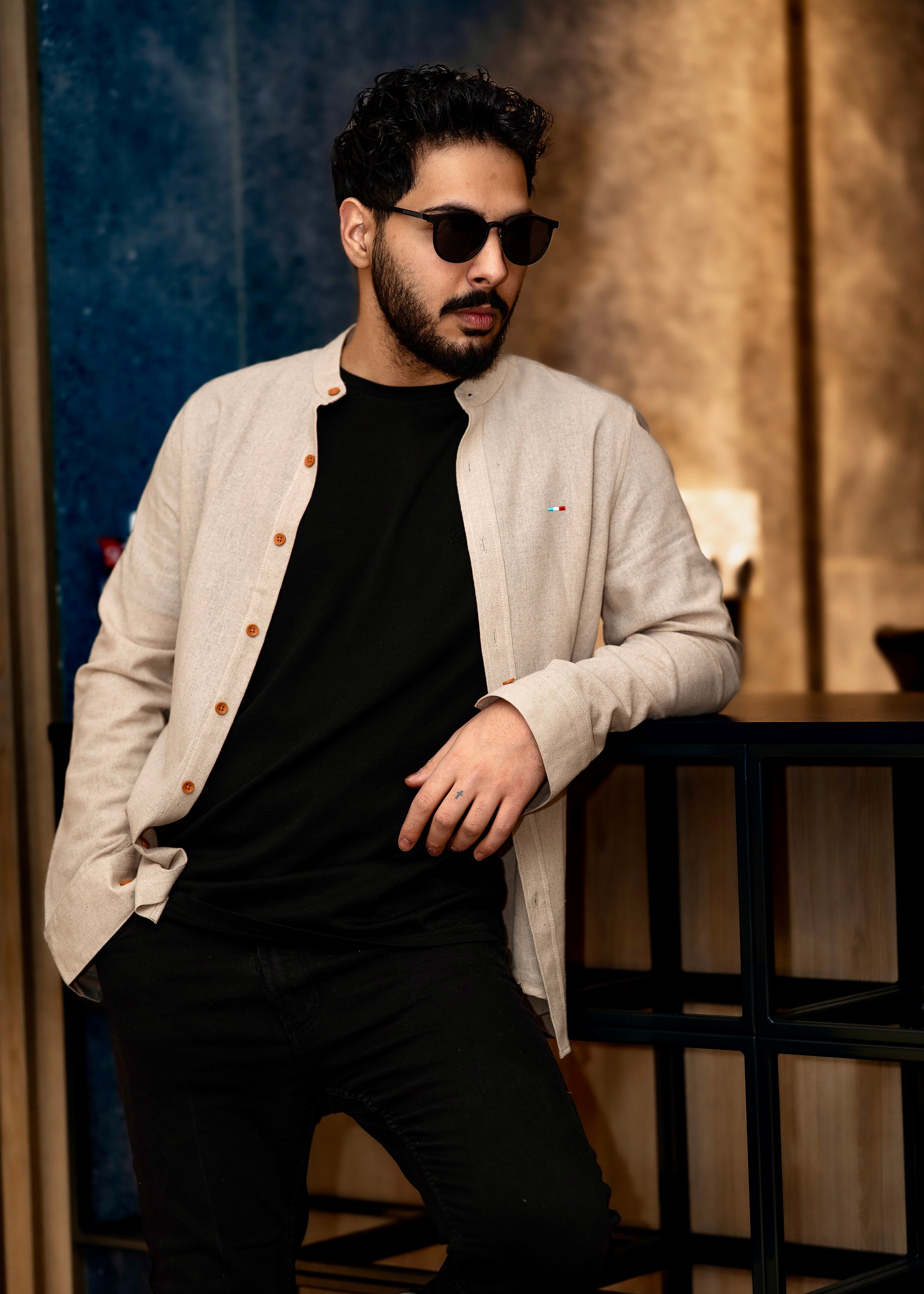 Koszule slim ELASTAN gładkie M-XXL