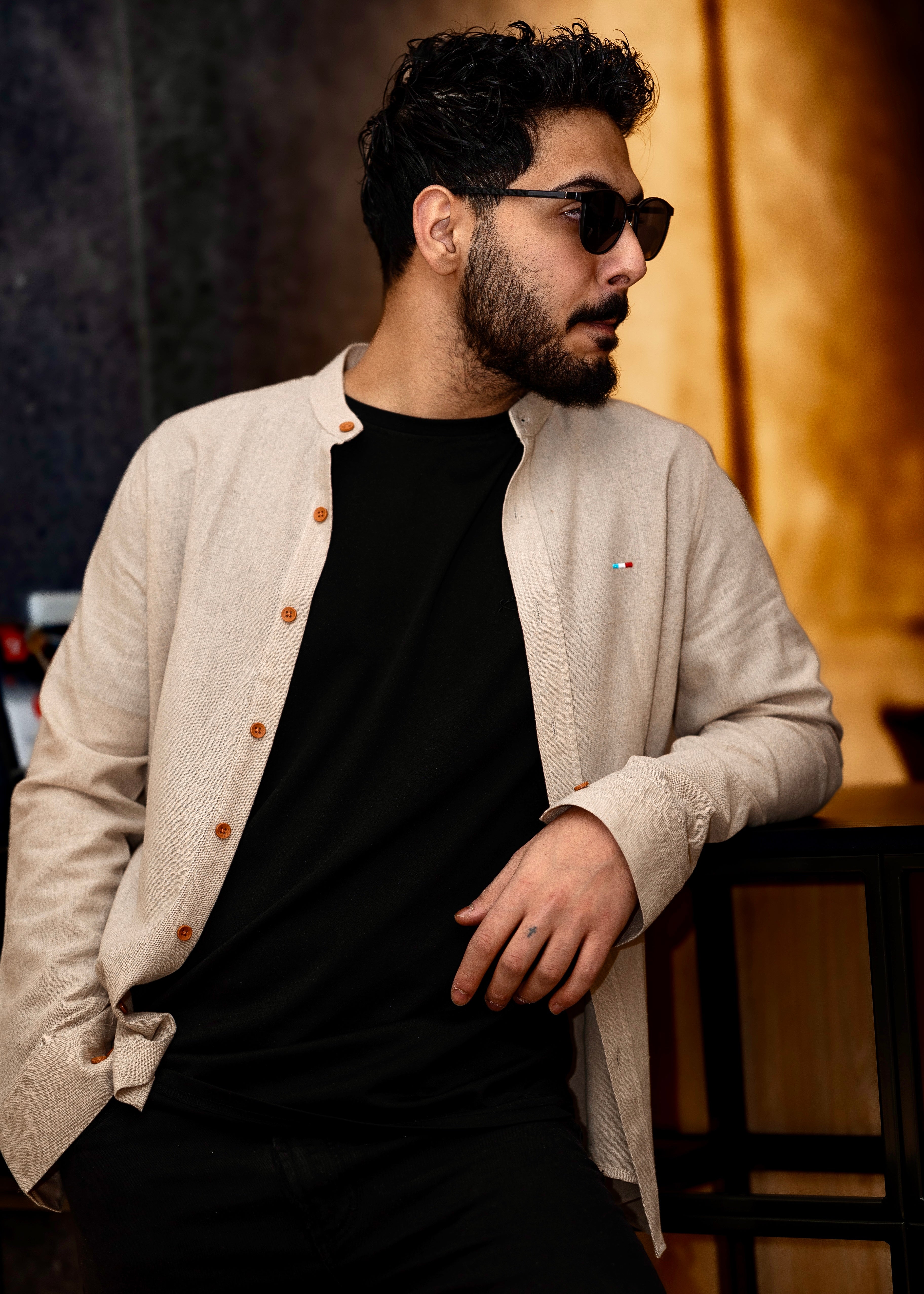 Koszule slim ELASTAN gładkie M-XXL