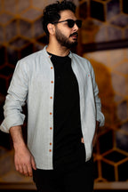 Koszule slim ELASTAN gładkie M-XXL