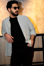 Koszule slim ELASTAN gładkie M-XXL