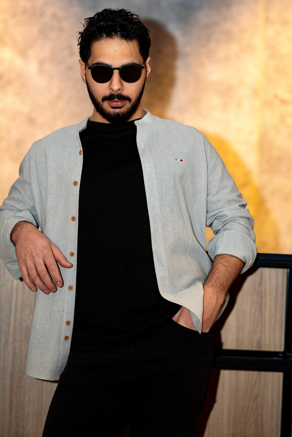 Koszule slim ELASTAN gładkie M-XXL