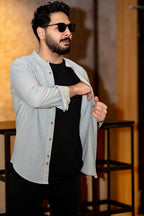 Koszule slim ELASTAN gładkie M-XXL