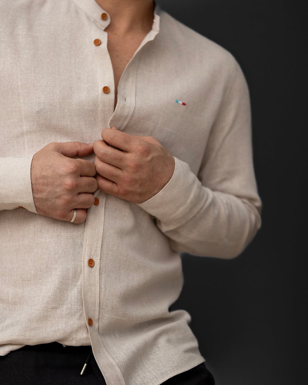 Koszule slim ELASTAN gładkie M-XXL