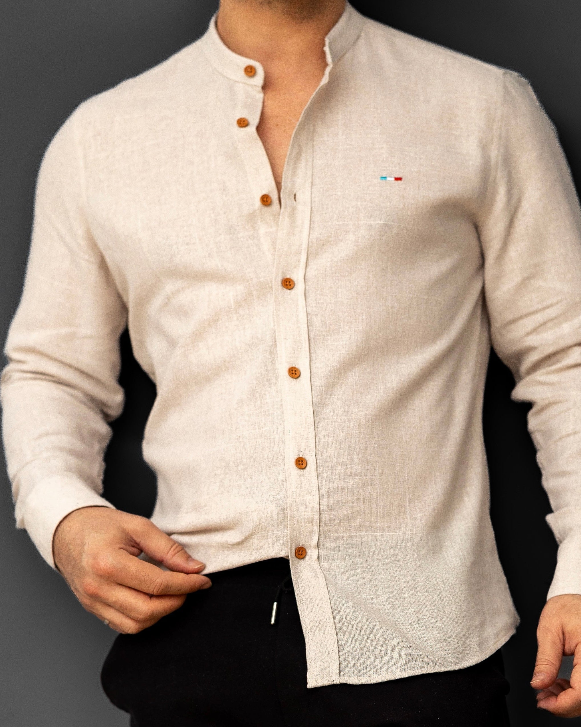 Koszule slim ELASTAN gładkie M-XXL