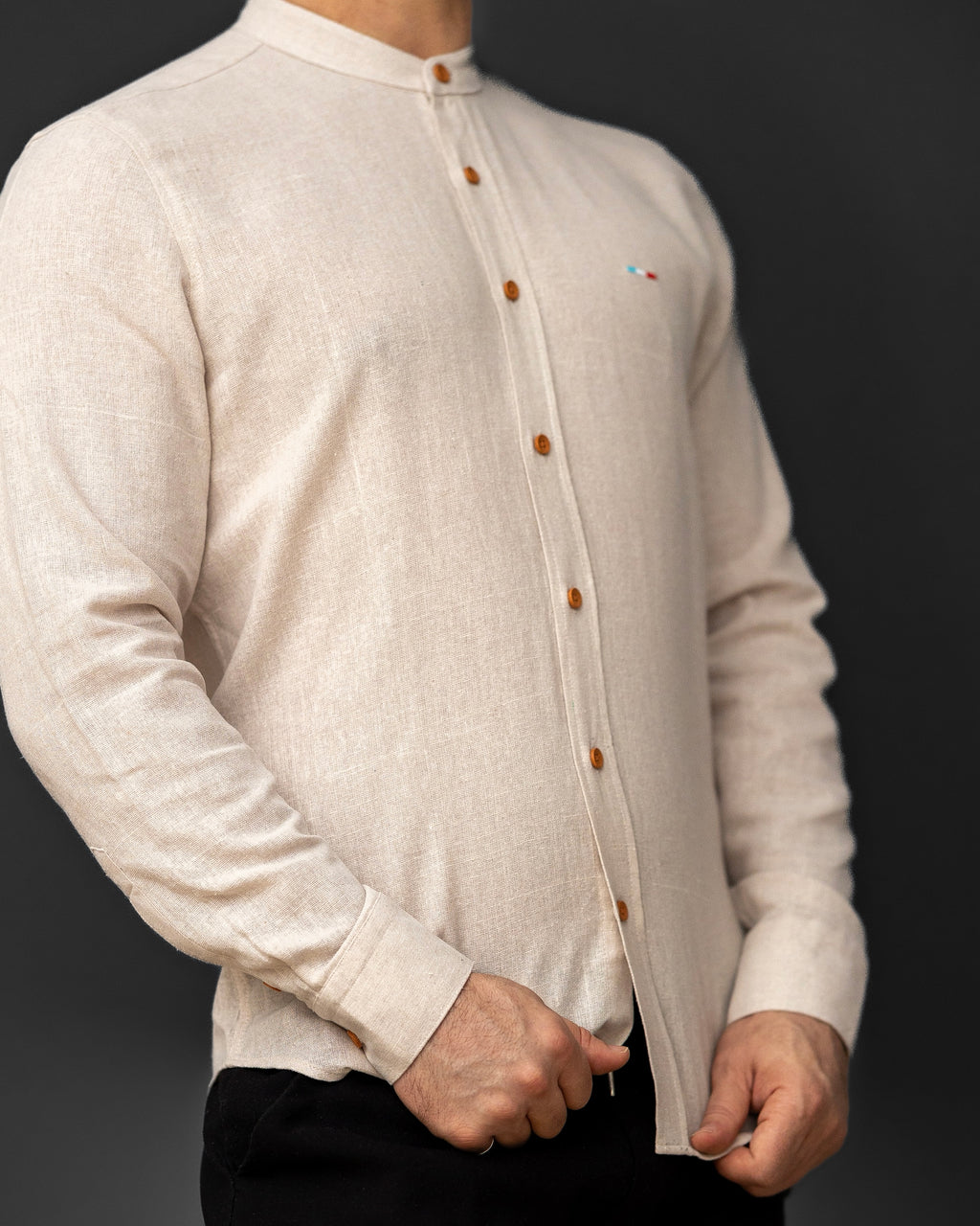 Koszule slim ELASTAN gładkie M-XXL