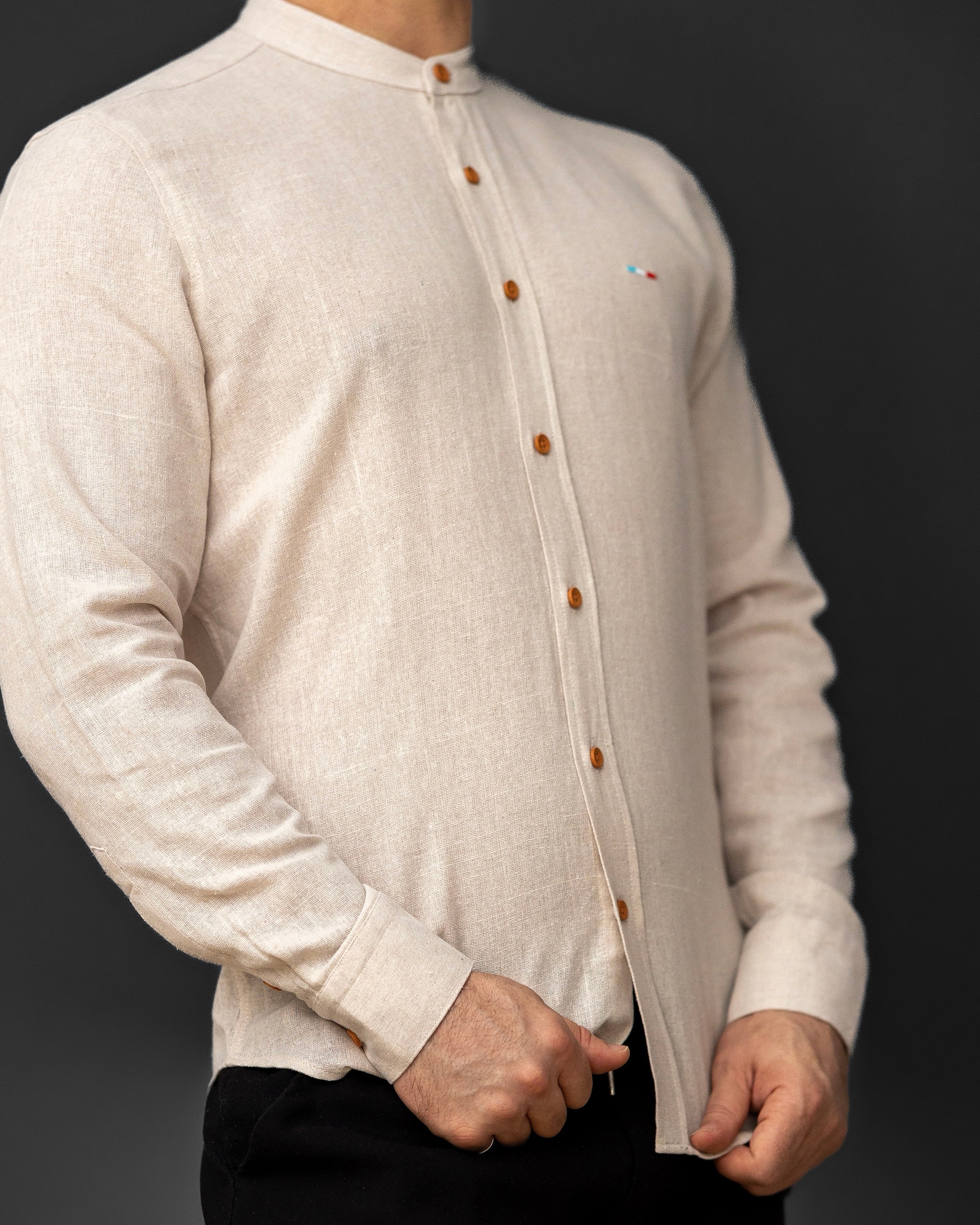 Koszule slim ELASTAN gładkie M-XXL