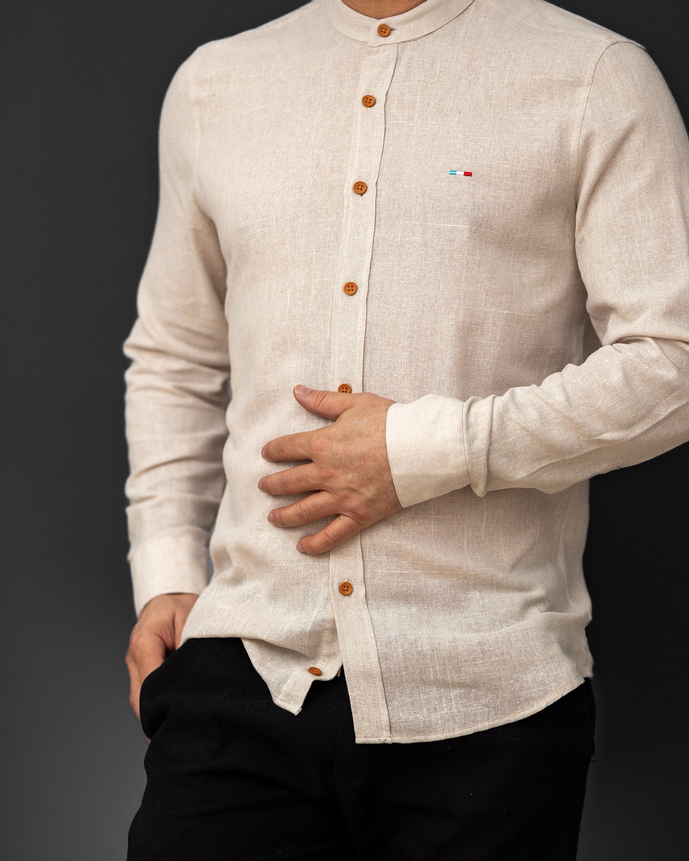 Koszule slim ELASTAN gładkie M-XXL