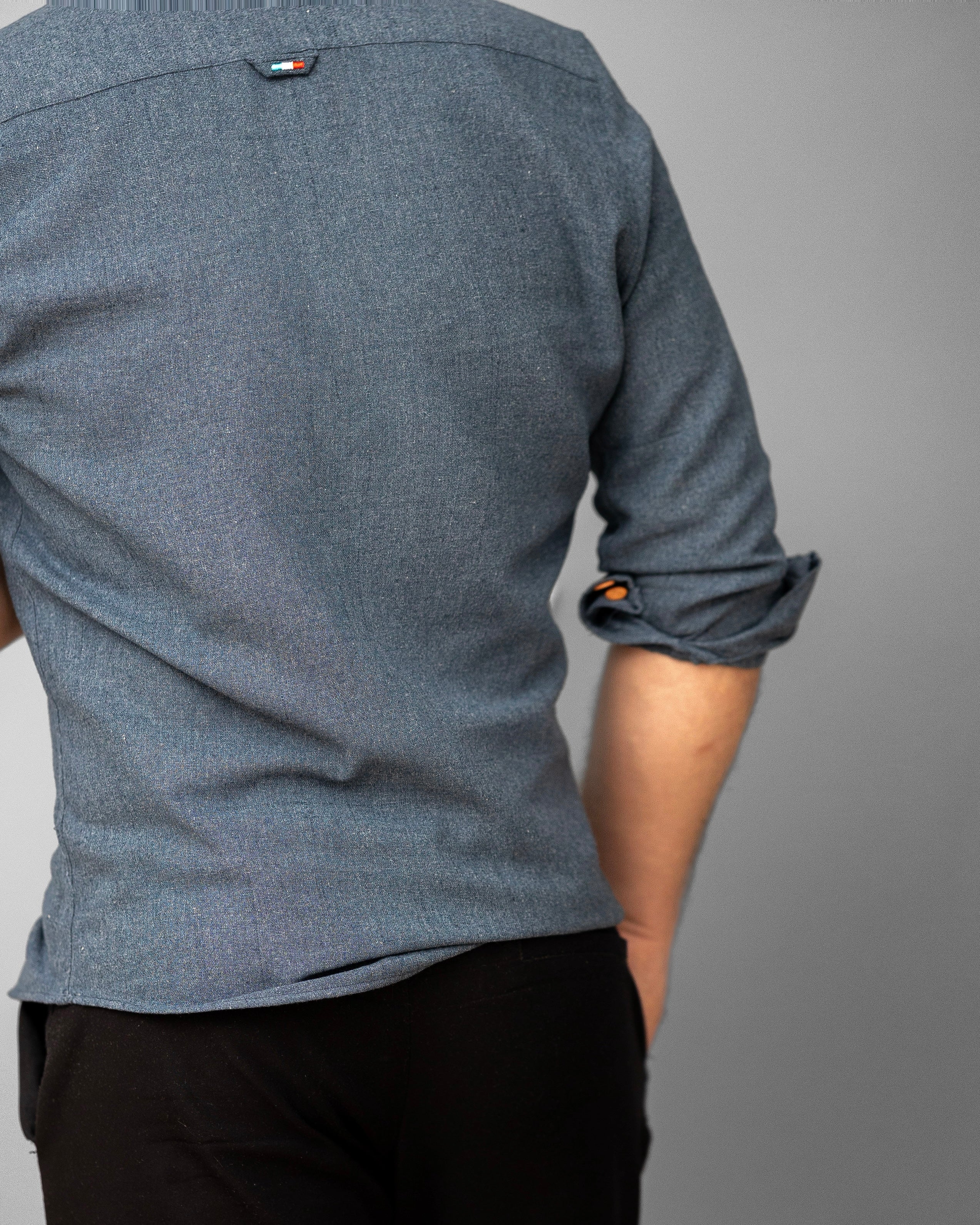 Koszule slim ELASTAN gładkie M-XXL