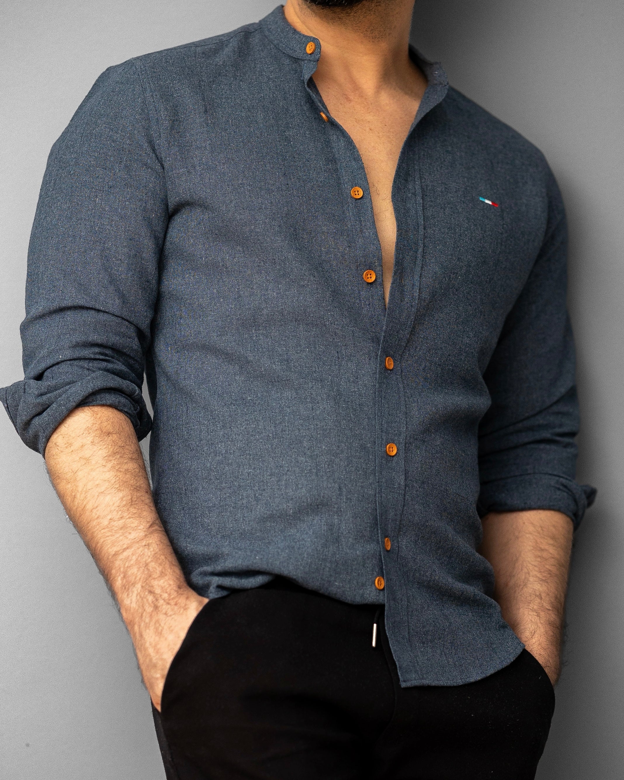 Koszule slim ELASTAN gładkie M-XXL