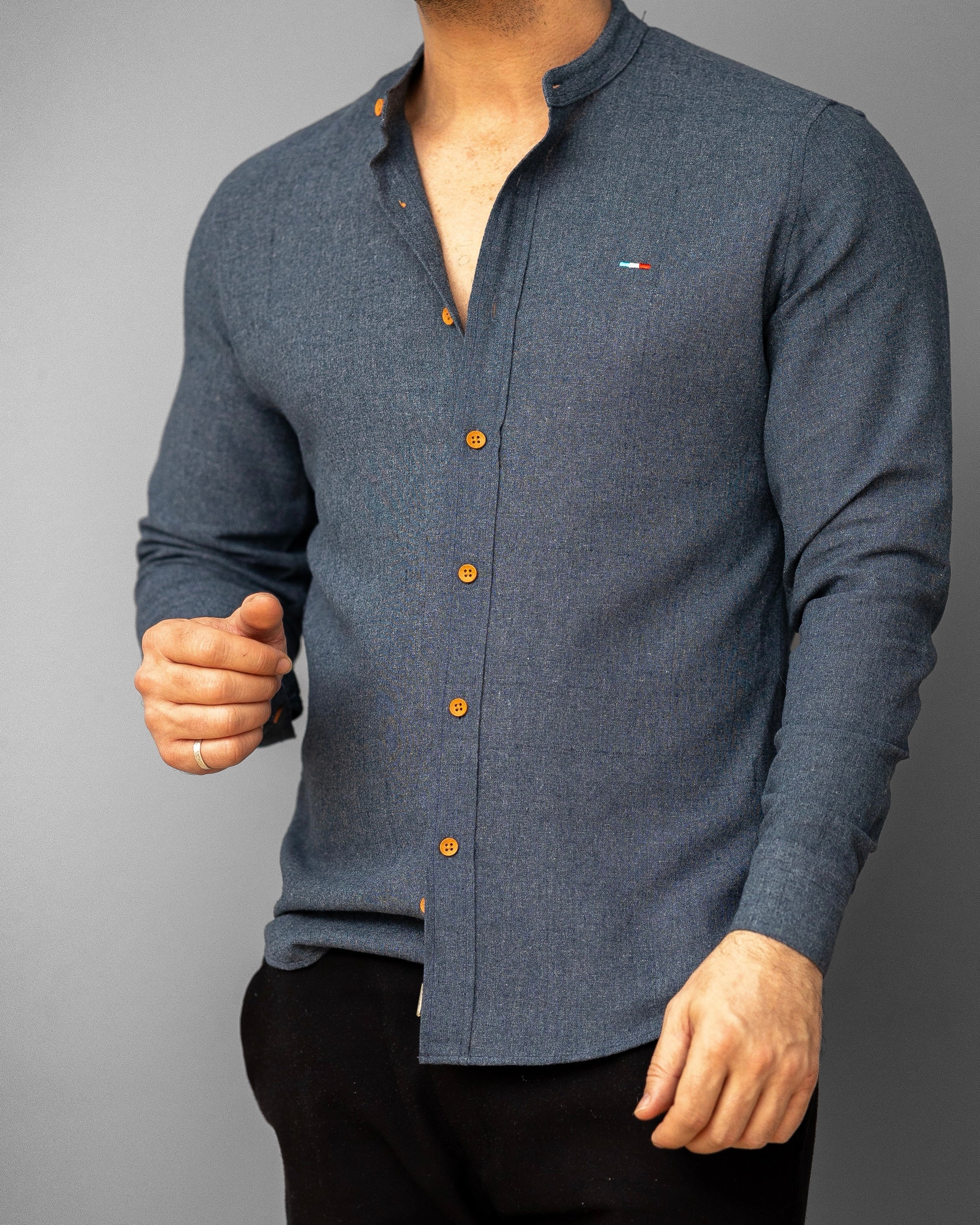 Koszule slim ELASTAN gładkie M-XXL