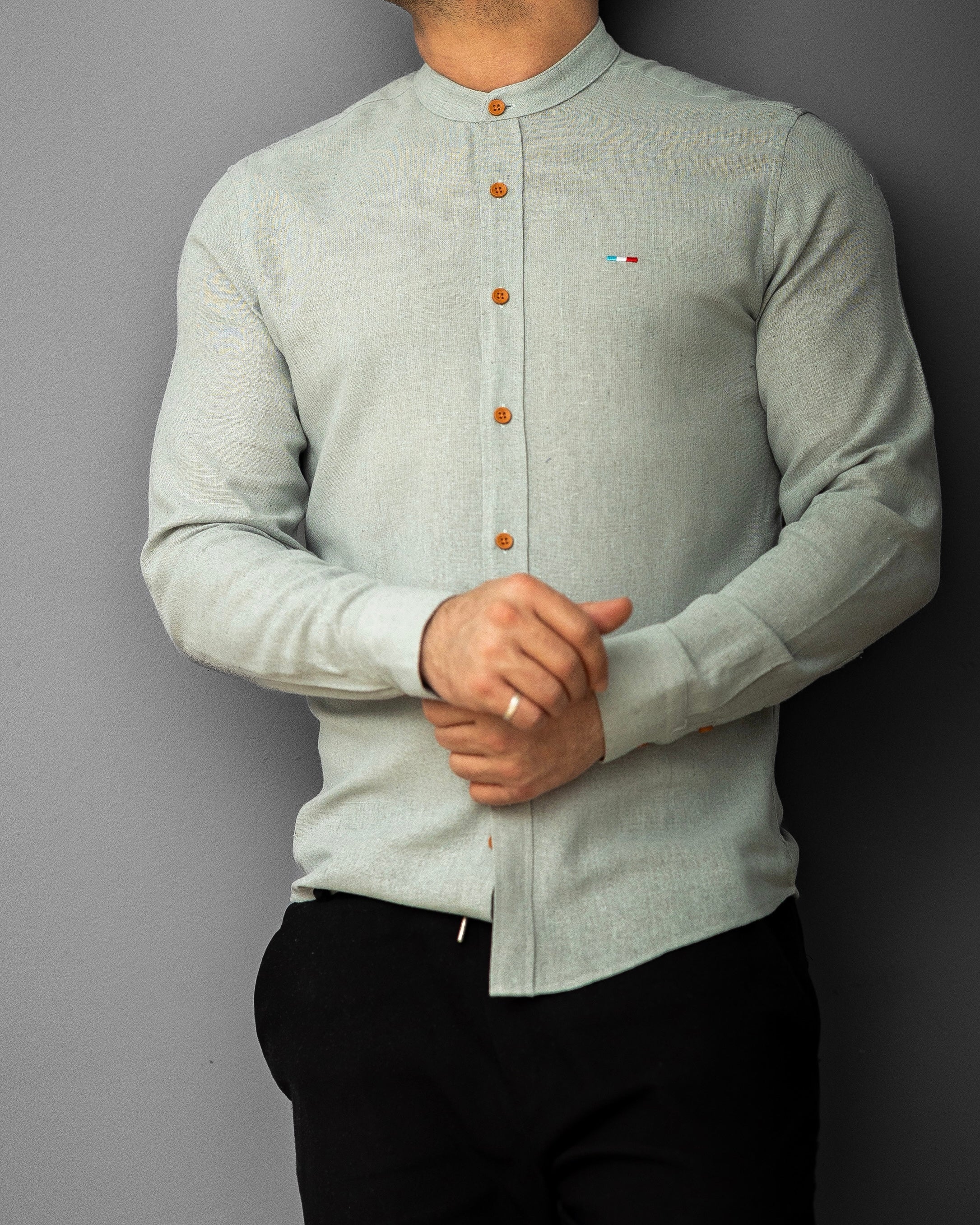 Koszule slim ELASTAN gładkie M-XXL