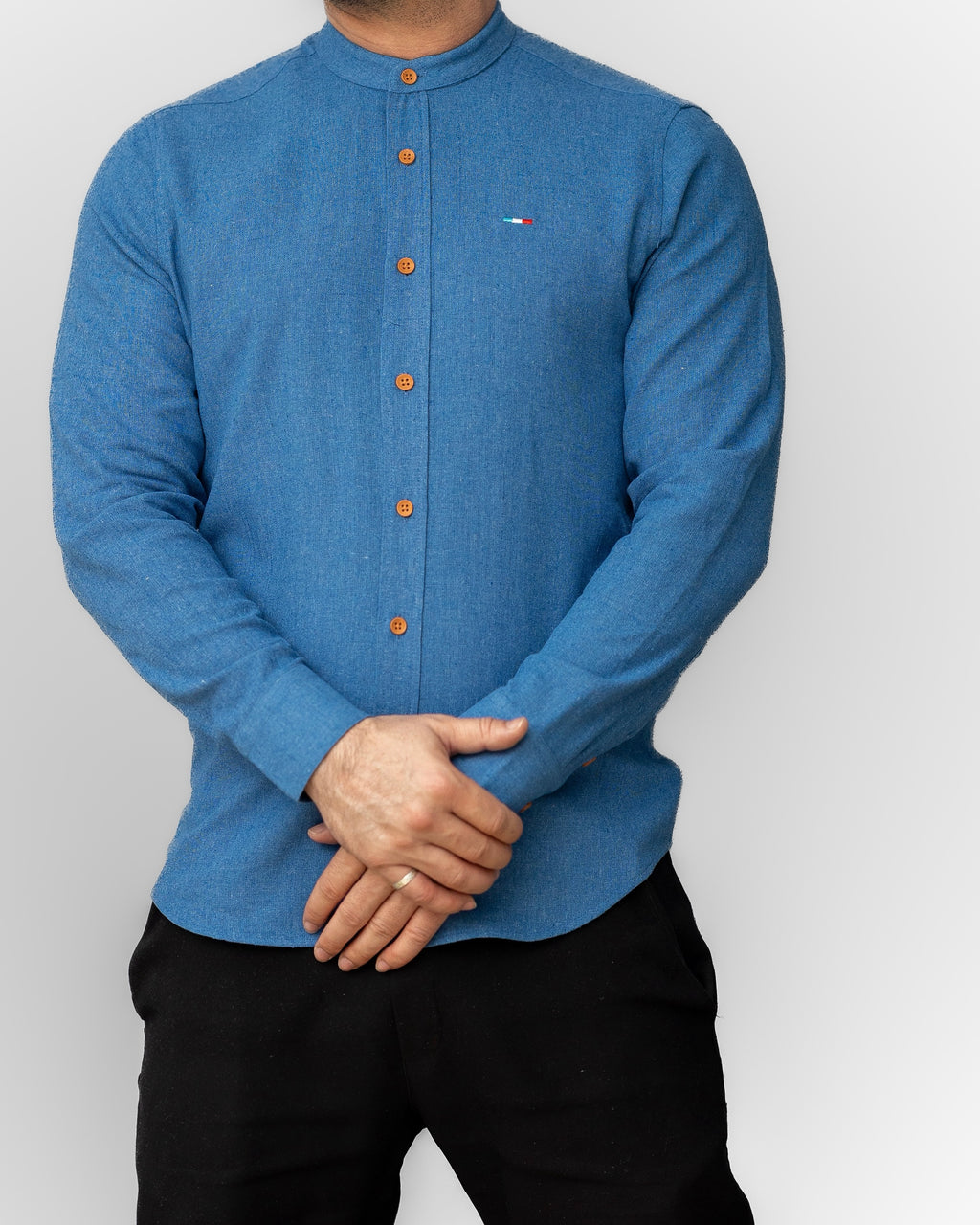 Koszule slim ELASTAN gładkie M-XXL