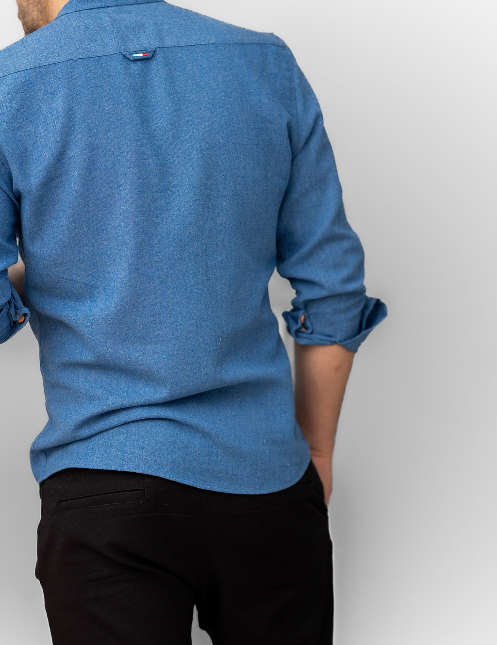Koszule slim ELASTAN gładkie M-XXL