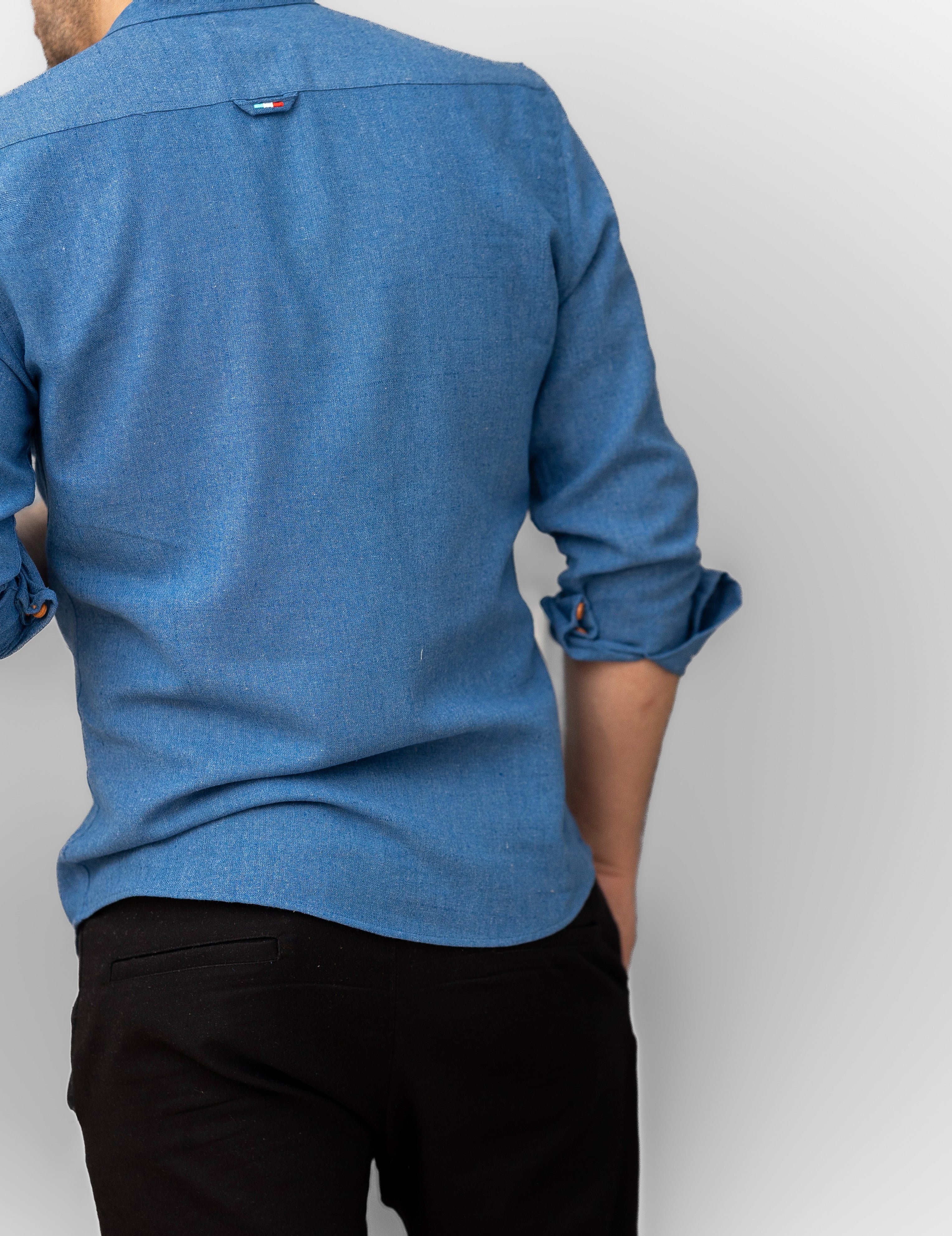 Koszule slim ELASTAN gładkie M-XXL