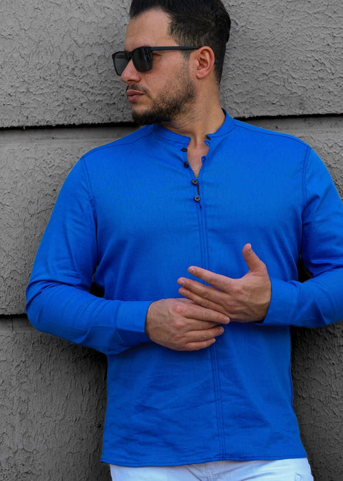 Koszule slim ELASTAN gładkie M-3XL