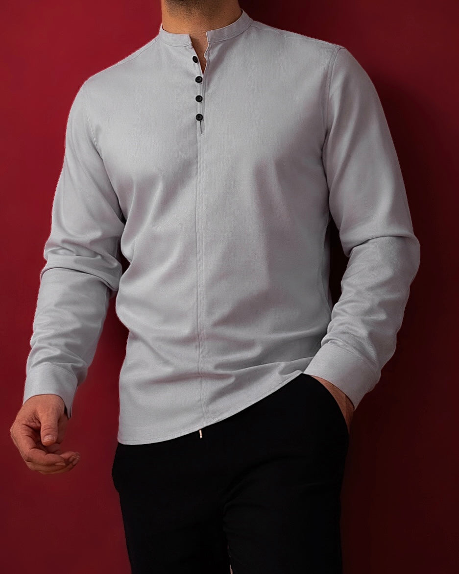 Koszule slim ELASTAN gładkie M-3XL